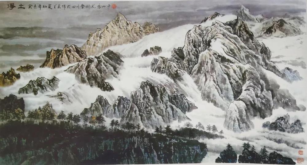 成都养老院亲睦家老人作品