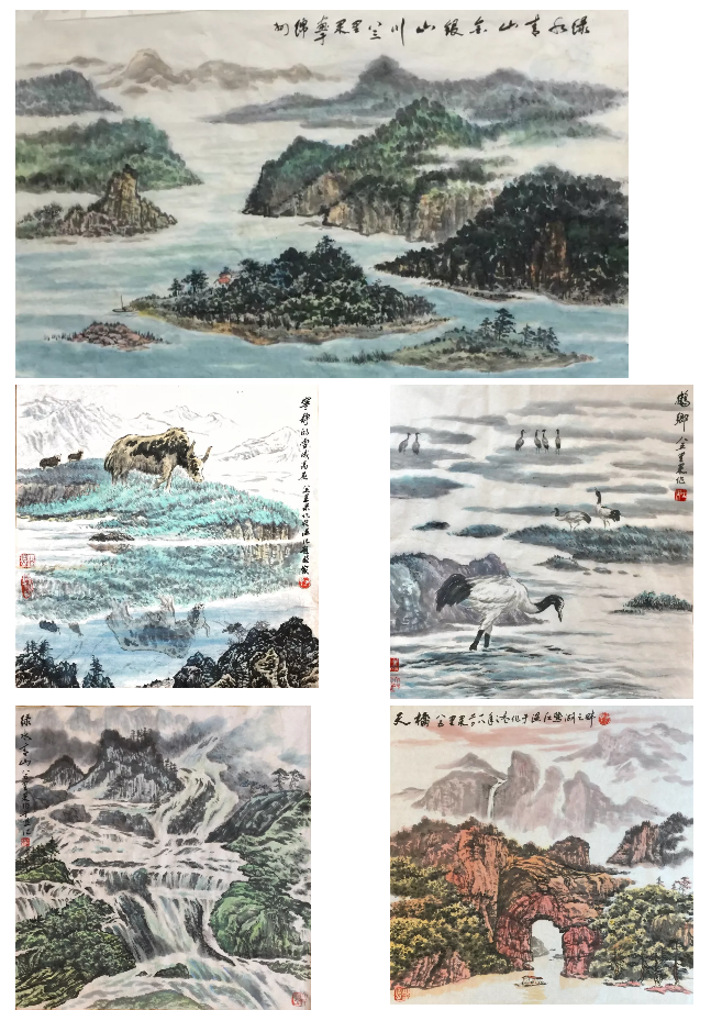 成都养老院亲睦家老人作品