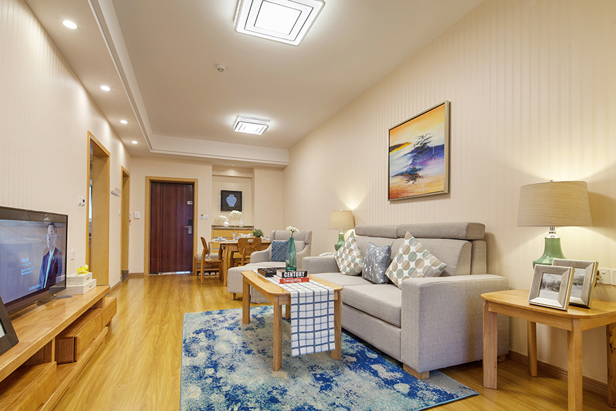 成都鹭湖健康公寓房间,成都养老院